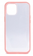 Schutzhlle aus Silikon in Pink Transparent Hlle kompatibel mit iPhone 12 Pro Max