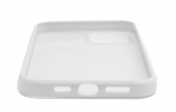 Schutzhlle aus Silikon in Wei Transparent Hlle kompatibel  mit iPhone 12