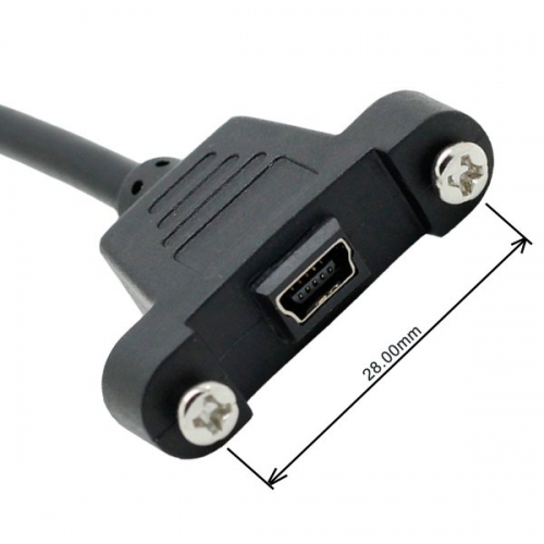 USB 2.0 Adapterkabel, Buchse A auf Einbaubuchse A, 0,2m (Computer) 