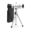 System-S 12x Telephoto Teleskop Teleobjektiv Zoom Objektiv Linse mit Case Hlle und Mini Tripod  Stativ fr Samsung Galaxy S5