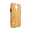 System-S Holzoptik Graphic Woodstyle Bambus Tasche Cover Schutzhlle Protector Case fr Samsung Galaxy S5 (hell)