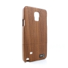 System-S Holzoptik Graphic Woodstyle Bambus Tasche Cover Schutzhlle Protector Case fr  Samsung Galaxy Note 4 (Dunkelbraun)
