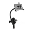 System-S auto car flexible gooseneck holder 25 cm mount and USB charger lighter socket for HTC One M7