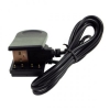 System-S USB Charger Clip Cradle Dock for Garmin Approach S1 Forerunner 210 110