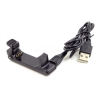 System-S USB Charger Cradle Dock Dockingstation for Garmin Forerunner 220