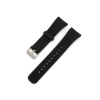 SYSTEM-S Ersatz Austausch Wechsel Silikon Armband ca. 19 cm fr Samsung Galaxy Gear Fit 2 SM-R360 in Schwarz