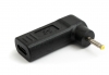 USB 3.1 Adapter Typ C Buchse zu DC 20V 2,5 x 0,7 mm Stecker Winkel Kabel Schwarz